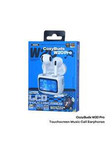 REMAX Tai nghe CozyBuds W20 PRO, màn hình cảm ứng kỹ thuật số, tai nghe nghe nhạc và gọi điện, hỗ trợ nhiều ngôn ngữ. - Trăng sáng trắng - Xem 4