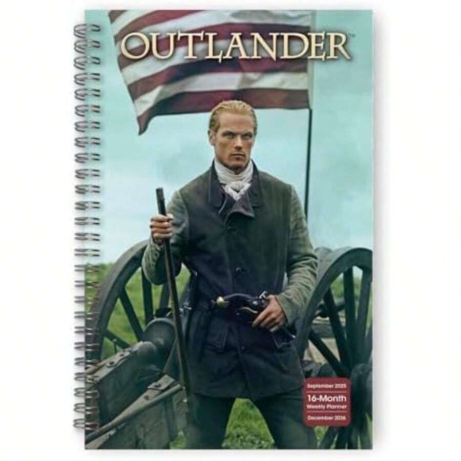 Outlander Planificador semanal y mensual 2026, calendario de compromiso de 16 meses: septiembre de 2025 a diciembre de 2026(default) - Multicolor - Ver 1