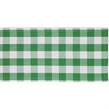 DII Mantel cuadrado de algodón, 1.32 x 1.32 m, , , Napkin, 1(Verde y blanco Moderno) - Multicolor - Ver 4