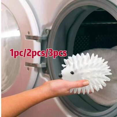 1个/2个/3个装 刺猬造型清洁球 TPR硅胶 神奇防污洗衣球，去污洗衣清洁球