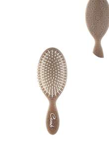 1pc High-Top Massage And Volumizing Cushion Comb With Floral Patterns. It's Portable, Suitable For Both Wet And Dry Use, And Is A Versatile Hair Styling Tool. Ideal For Home Use, As A Hair Care Comb, And A Personalized Gift. Perfect For Women, It's A Travel Essential, A Fun Present, And Pairs Perfectly With A Folding Mirror. - Multicolor - View 10