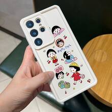 Funda de Teléfono Popular de Anime Sakuragi Sakura - Funda de Teléfono de la Suerte para Samsung S25, S24, S23, S22, S21, S20 FE Ultra Plus 4G/5G, Diseño de Escalera de Ojos de Cielo, Regalo Duradero, Funda Suave a Prueba de Golpes de Moda, Accesorios Móviles, Estética Divertida, Impresión UV - Colores mezclados - Ver 2