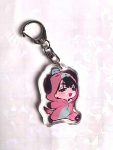 Móc khóa Acrylic Anime Alien Stage - Tilt, Sua, Ivan, Hyuna, Luka, Mizi - Mặt dây chuyền ngoại vi Anime, Mặt dây chuyền hoạt hình di động, Móc khóa ô tô, Mặt dây chuyền ba lô học sinh trong suốt, Phụ kiện túi Alien Stage, Mặt dây chuyền đồ ngủ hoạt hình Q-Version, Quà tặng hoàn hảo cho gia đình và bạn bè, 2D phẳng - Nhiều màu - Xem 9