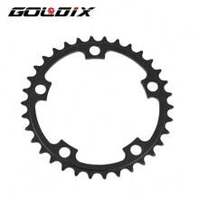 GOLDIX 110BCD 50-34T Road Bicycle Crankset, Dual Chainring, Suitable For 9/10/11 Speed Folding Bikes