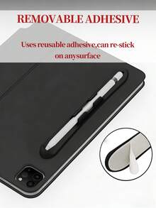 Scratch-Resistant Silicone Stylus Pen Holder Sleeve With Pen Slot, Compatible With Apple Pencil Pro/1/2 And Galaxy Tab S6 Lite/S7 FE/S8/S9/S10 Ultra, Tablet Accessories - Multicolor - View 5