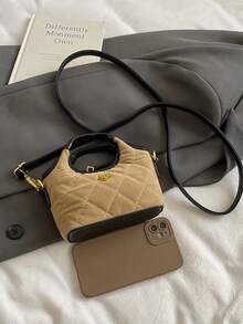 Ramadan Celebration New Mini Quilted Bag, Cute Fashion Handbag Crossbody Bag For Teenage Girls, Lipstick Pouch Mini Accessory Bag - Embroidered Vegetable Basket - View 15