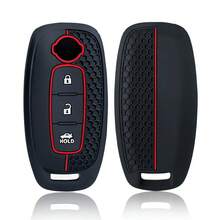 Premium Protective Key Cover, Compatible With Certain For Nissan Models, Including Sylphy, New Teana, Qashqai, And X-Trail Key Bags - Made Of Silicone Material - Shockproof And Wear-Resistant - Precisely Fitted And Colorfast. - 1pc - View 10