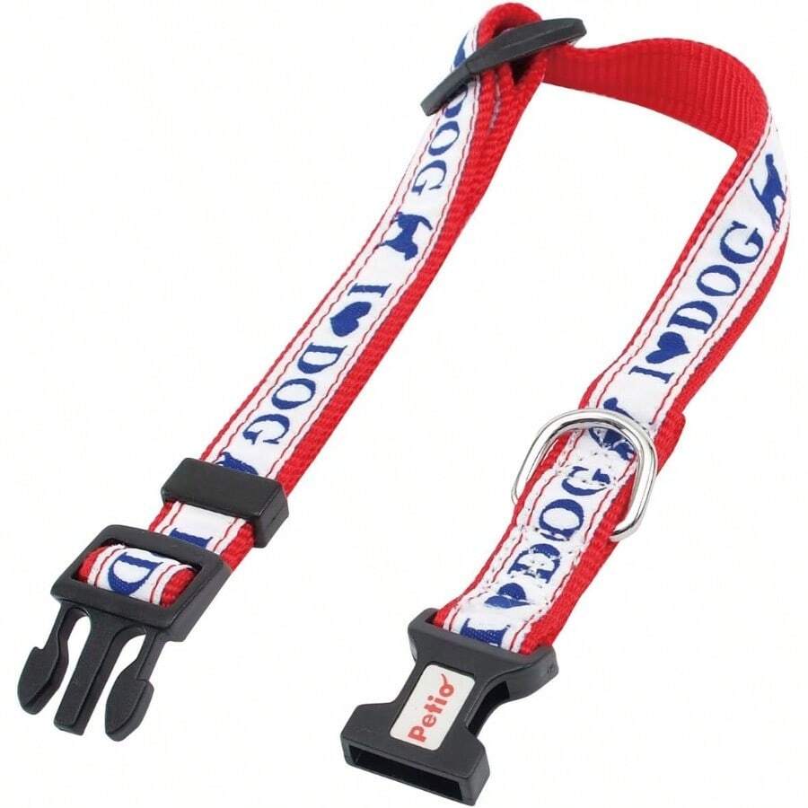 ペティオ Petio 首輪 リトルエンジェル ラブドッグカラー ブルー 小型犬用 XS サイズ - XS+ホワイト - チェックする 1