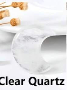 1pc Moon Crystal Car Air Vent Clip, Car Fragrance Clip, Car Accessories, Women's Car Accessories, Women's Car Fragrance, Quartz Crystal Car Air Freshener Vent Clip, Each With Different Features Such As Shape, Properties, Patterns, Etc. Random Assortment Is Normal - Multicolor - View 11