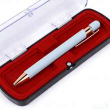 Customizable Muted Color Neutral Pen, Personalized Pen For Students, Company Awards, Holiday Gifts, Advertising, Travel Souvenirs, Personal Gifts - Aluminum Barrel Ballpoint Pen, Suitable For Back To School, Teacher's Day Gifts, Corporate, Mall, Office Promotion And Awards,Multi-Functional,Ornamental,Reusable,Modern,Colorful,Cute,Vintage,Cartoon,Kawaii,Custom,Personalized,Unique,Customized,Workers,Clients,Students,For Business/Work/Office,For School,Season Picks,Office & School Supplies,Customized Gel Pens,Office Decor - Multicolor - View 29