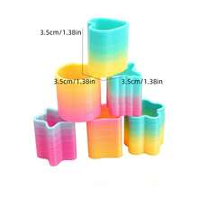 1/12/48pcs Plastic Rainbow Spring Mixed Pack,Colorful Spring Roll For Party Gifts,Christmas,New Year,Birthday Gifts And Sock Fillers,Spring Party Gifts,Birthday Party Gift Bags,Classroom Prizes,Unpacking Toys,Small Loose Toy Gifts,Easter Gift Gifts,A Dozen Colorful Star And Round Mini Gifts (Color And Shape Random),Easter Gifts,Party Bag Toys,Easter Games,Toys For Goodie Bags,Plastic,Easter Bag Fillers,Toys For Goodie Bags,Easter Game,Birthday Gifts