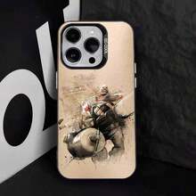 Funda de Teléfono para Juego T-Team F-Fortress 2 para 17,16,15,14,13,12,11,Pro,Max,Plus,E Cubierta Negra de TPU - Z2 - Ver 10