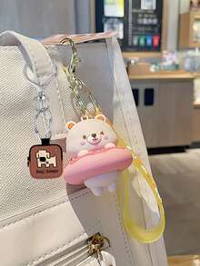 20/100pcs Set Of Heart-Shaped Rotating Buckle Hook Strap Key Ring - Colored Metal Spring Buckle Suitable For DIY Handicrafts, Lanyards And Accessories - Zinc Alloy Lobster Deduction Ring In 4 Colors - Multicolor - View 3