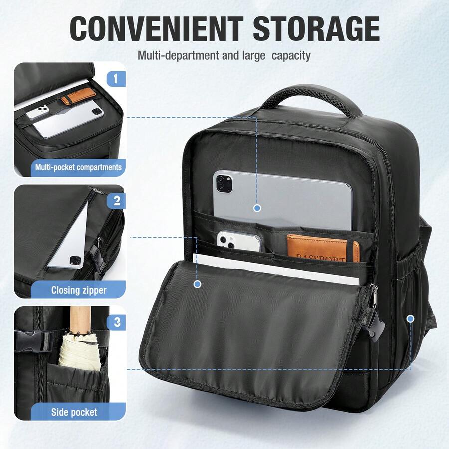 Large Capacity Men's Backpack, Elegant Women's Backpack, Student School ...