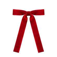 5/10/20pcs Vintage Velvet Bow Knot, Holiday Wreath Decor Ribbon, Soft Fabric Satin Ribbon, Elegant Christmas Tree Decoration, Perfect For Christmas, Thanksgiving And New Year Celebrations, Suitable For Christmas Tree Decor, Rustic Crafts And Gifts, Classic Polyester Ribbon Bows For Christmas, Wedding, Birthday, Holiday, Home And Wedding Decor, 1 Set - Multicolor - View 9