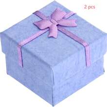 2pcs Butterfly Shaped Jewelry Storage Box, Suitable For Bracelets And Necklaces, Sky Red Color, Suitable For Valentine's Day, Wedding, Birthday And Special Occasions - Multicolor - View 11