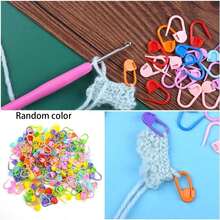 1/3包 50克 4股钩针线，带记号扣的钩针线，初学者钩针套装，多包装编织线，优质腈纶线，柔软钩针线，DIY工艺品，围巾（配饰颜色随机）