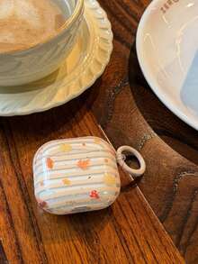 Maple Leaf Design 4/ Pro 3/ Pro 2 Protective Case, Korean Style Compatible With Apple Earphones - Multicolor - View 3