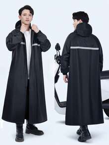 时尚男士雨衣，加厚雨衣，男士雨披，多功能雨衣，防水雨衣，适合徒步、登山、旅行、骑行等户外活动，保暖雨衣，闺蜜节、宠物、嘉年华