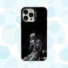Funda para teléfono C-Charles Fighting Oliveira para 17,16,15,14,13,12,11,Pro,MAX, cubierta blanca mate a prueba de golpes - Z4 - Ver 11
