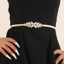 1pc Leaf Belt Elegant Summer, School Fall, Autumn, - Multicolor - View 5