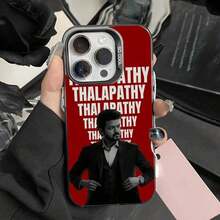 Funda de teléfono Thalapathy V-Vijay India para 17,16,15,14,13,12,11,Pro,Max,Plus, anti-caída, negra mate, parachoques duro - Z3 - Ver 9
