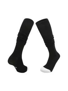 1双青少年过膝运动袜，专业训练及比赛用排球/足球/棒球/曲棍球袜，涤纶针织面料，适合12岁及以上儿童。 - 彩色 - 查看 14