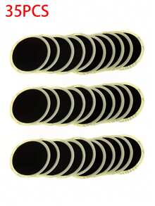 Gumowe łatki do naprawy opon rowerowych, szybka naprawa podczas jazdy na rowerze na świeżym powietrzu, typ uniwersalny, odpowiednie do jazdy na długich dystansach lub codziennej jazdy na rowerze na świeżym powietrzu, odpowiednie na Święto Dziękczynienia, Boże Narodzenie, Walentynki, Halloween, Nowy Rok i inne święta - Wielokolorowe - Zobacz 9