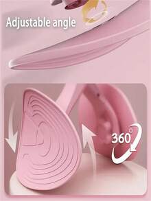 1PC Pink Pelvic Floor And Leg Muscle Trainer - Adjustable Angle, Home Fitness Equipment For Thigh, Hip And Glute Exercises, PP Material, Sports Accessory, Valentine's Day, Ramadan, Back To School (Random Style) - Multicolor - View 4