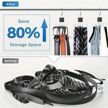 Rotating 6-Claw Hook, 2 Counts Multifunctional Rotating Hook, Clothes Hanger, Bag Hanger, Home Organizer For Coat, Hat, Scarf - 1pc - 查看 7