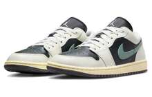Air Jordan 1 Low 'Jade ' Black Anthracite Sail Legend-Sand Sneakers Women DC0774-001 - Nhiều màu - Xem 3