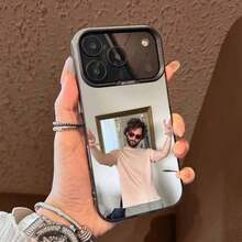 Funda de teléfono P-Penn Badgley Actor para 17,16,15,14,13,12,11,Pro,Max,Plus,E, cubierta de TPU negra - Z4 - Ver 5