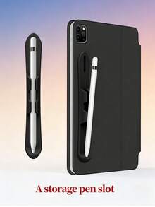 Scratch-Resistant Silicone Stylus Pen Holder Sleeve With Pen Slot, Compatible With Apple Pencil Pro/1/2 And Galaxy Tab S6 Lite/S7 FE/S8/S9/S10 Ultra, Tablet Accessories - Multicolor - View 10