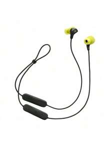 JBL RUNBT 3 Earphones: Hands-Free Calling Anytime During Exercise, Ultra-Long Battery Life, Lightning-Fast Charging, Ergonomic Design For Comfortable Wear. Green - Canyon Green - View 1