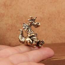 Cute Little Flying Dragon Figurine  Dragon - Little Fat Dragon - View 2