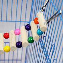 Small Pet Suspension Bridge, Mouse Suspension Bridge, Parrot Swing, Honey Badger Squirrel Climbing Ladder/Staircase, Small Pet Climbing Cloud Ladder.