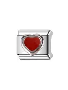 1/5/10pcs Stainless Steel Modular Beads, DIY Bracelet Necklace Ring Anklet, Fashionable Elegant Cute Italian Modular Design, Ideal Couples Gift (Product Is Single Component, Not Pre-Assembled) Valentine's Day, Ramadan, New Year Gift - Multicolor - View 14