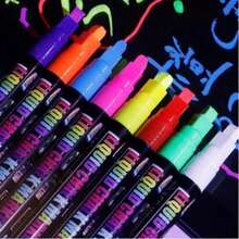 Colorful Liquid Chalk, Suitable For Blackboards, Calendars, Glass, Neon Pens, Washable Window Marking Paint, And Painting Purposes. School Supplies For Back-To-School Season, Winter Items, Thanksgiving, Christmas, Saudi National Day, Birthdays, Holidays, Gifts For Boyfriends/Girlfriends, And Adults.