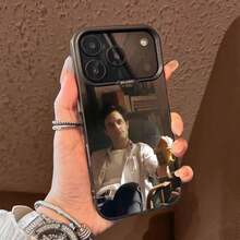 Funda de teléfono P-Penn Badgley Actor para 17,16,15,14,13,12,11,Pro,Max,Plus,E, cubierta de TPU negra - Z4 - Ver 8