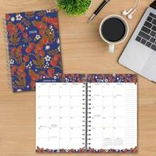 Agenda semanal y mensual 2026, calendario de compromiso de 16 meses: septiembre de 2025 a diciembre de 2026: jardín de hongos(Strawberry Fields) - Multicolor - Ver 6