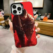 Funda de teléfono A-Anime  Guts para 17,16,15,14,13,12,11,Pro,Max,Plus, anti-caída, negra mate, parachoques duro - Z6 - Ver 4