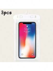 3pcs - Waterproof Phone Pouch, Waterproof Phone Dry Bag, Compatible With 7.0 Inch And Below Phones Including 15/14/13 Pro Max Plus, Large Waterproof Phone Case - Multicolor - View 6