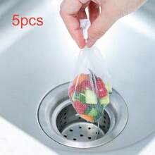 This 1/2 Inch Stainless Steel Handheld Sink Strainer Is So Practical! The Fine Mesh Can Trap Vegetable Scraps And Fruit Peels, The Handheld Design Makes It Easy To Clean, It Fits Most Sink Drains, And It Conveniently Collects Kitchen Waste After Meals To Prevent Pipe Clogs. Compact, Durable, And Easy To Clean. - Multicolor - View 14