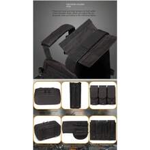 1 pezzo Gilet da allenamento multifunzionale per esterni - Sistema Molle, regolabile, adatto per giochi CS, escursionismo e pesca, materiale in poliestere durevole, adatto per tutte le stagioni. Gilet da allenamento multifunzionale leggero da uomo, gilet tattico per esterni CS, gilet da campeggio per esterni. - Multicolore - Visualizzare 4