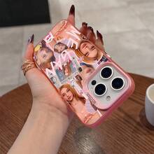 Funda de Teléfono Hot Music K-KATSEYE Compatible con iPhone 17 16e 16 15 14 13 12 11 Mini Pro Max Air X XR XSMAX 8 7 Plus Cubierta Trasera Mate Antigolpes - Mezcla de colores - Ver 5