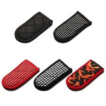1pc Rectangular Pot Holder Sleeve For Frying Pan Handle - Heat Resistant Grip Cover, Hand Wash Only - Multi-Pattern Frying Pan Handle Sleeve Set