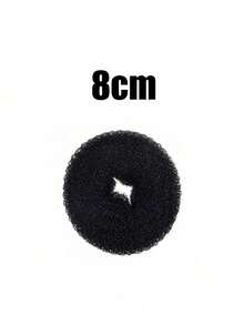 1-3件套甜甜圈发髻器、芭蕾舞发髻器、发饰、新娘发饰、绒球编发器、发花装饰、袜子发髻器、甜甜圈发髻器、简易发髻器、发圈发髻器、美发造型套装，适合夏季、假日和旅行 - 彩色 - 查看 16