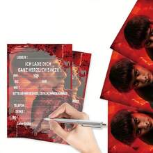 12件/套 热销产品：5种设计的生日、节日、派对、邀请卡、贺卡、新年礼物、情人节礼物、复活节礼物 - 彩色 - 查看 2