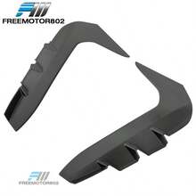 Fits 22-25 Subaru BRZ Andamp;  GR86 STI Style Front  Side Vent Matte Black - As Pic - View 3