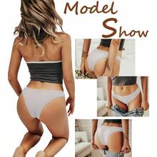 Paquete de 10 Bragas de algodn para Mujer, elsticas, de Talle bajo, Hipster, Suave, Cintura en V, atrevidas, S - XL - black, rosa, gris, azul, caqui y caqui claro y blanco + CH - Ver 3